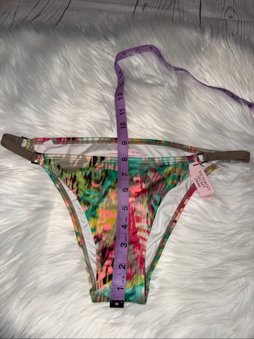 Victoria's Secret Multi Colorer Bikini Bottom Size Medium - Picture 7 of 7